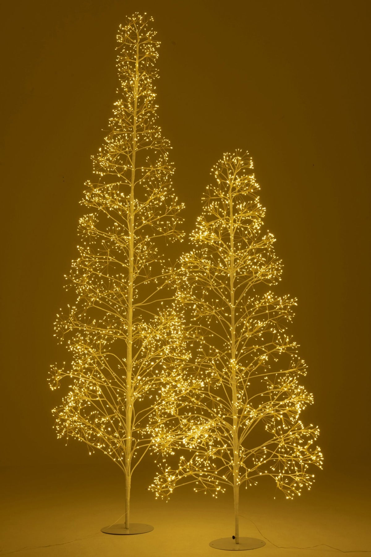 Tree 3000 LED Metal White Large