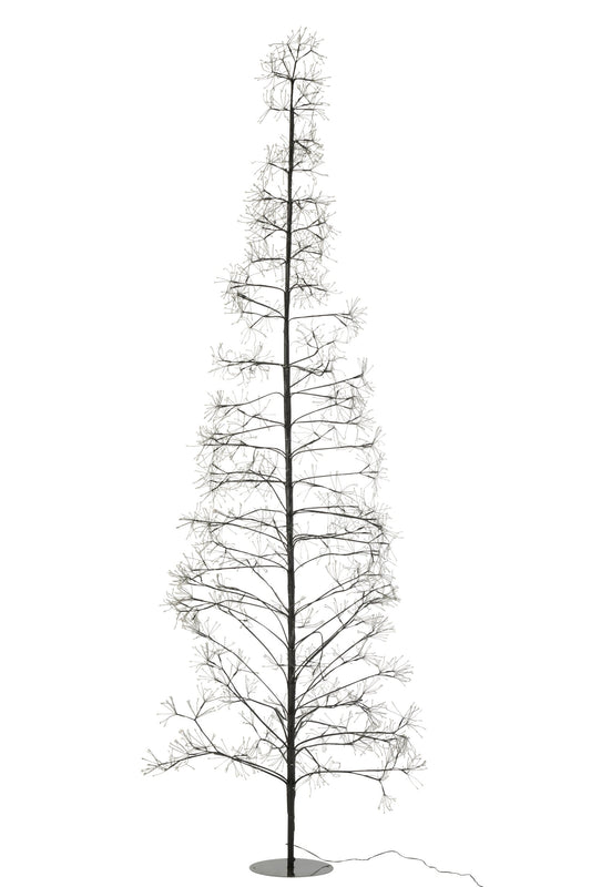 Tree 3000 LED Metal Black Large
