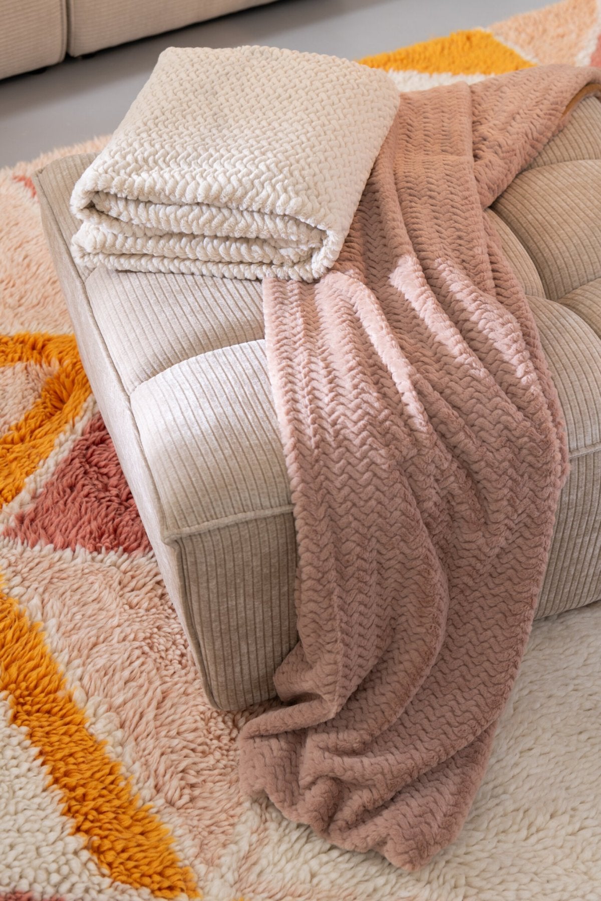 Blanket Polyester Camel