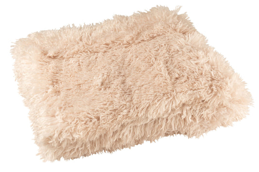 Blanket Moutie Polyester Beige