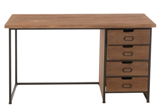 Desk Moa MDF Natural