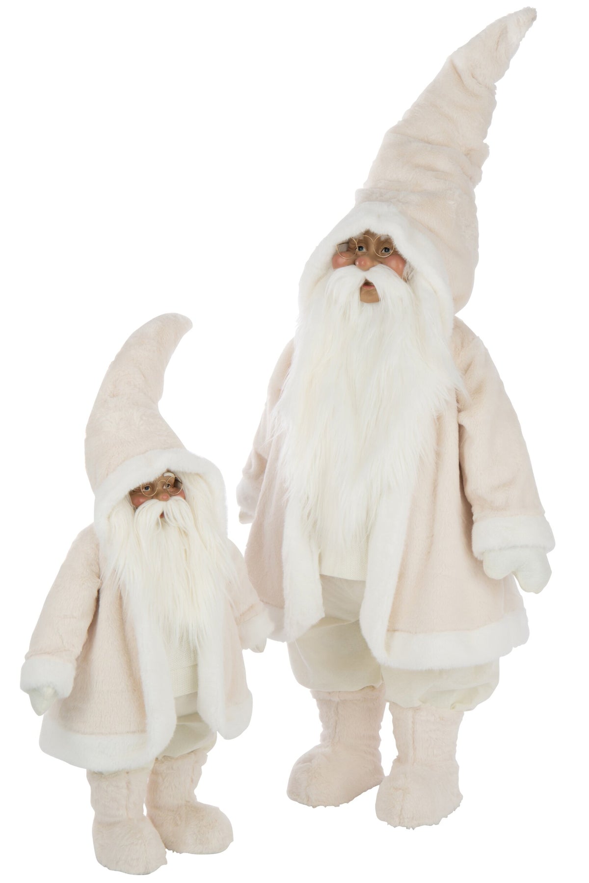 Santa Claus Glasses Polyester White