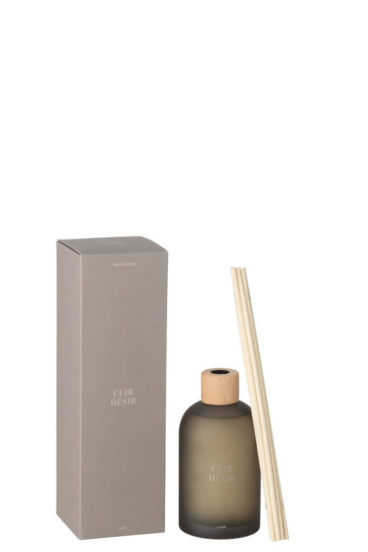 Geurstokjes Accords Essentiels Cuir Desir-250ml