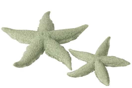 Starfish Polyresin Mint Green Large