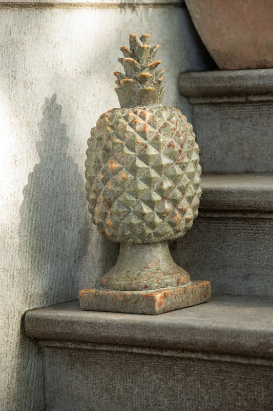 Pineapple Antique Outdoor Magnesium Dark Green