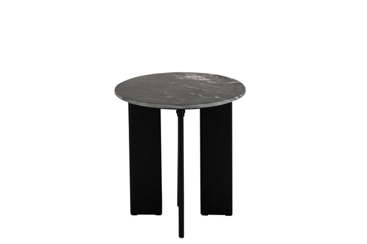 Side Table Mathilde Marble Black