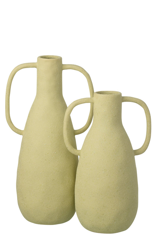 Vase Jodi Stoneware Mint Green Large