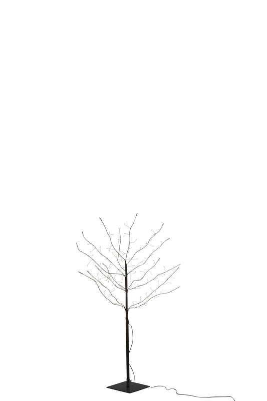 Tree Bare+Led Metal Black Metal