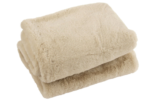 Plaid Cutie Polyester Beige