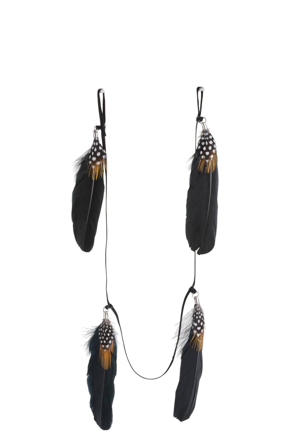 Garland Feathers Brown/Black