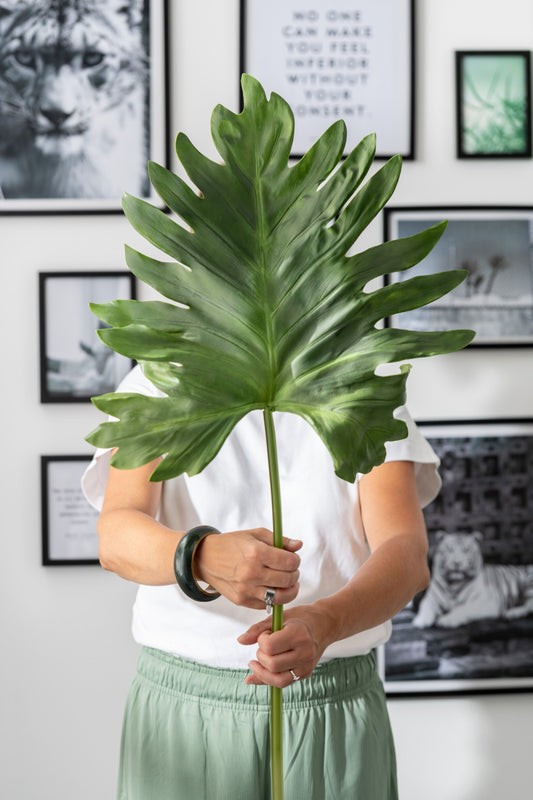 Leaf Plastic Dark Green