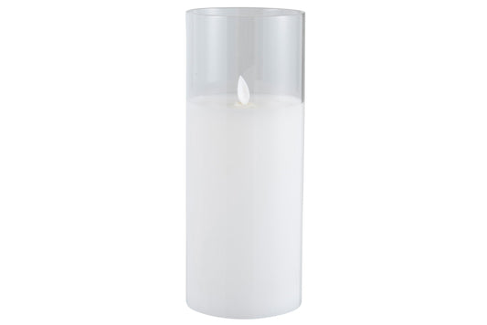 Ledlamp Blinkend Glas Transparant Large