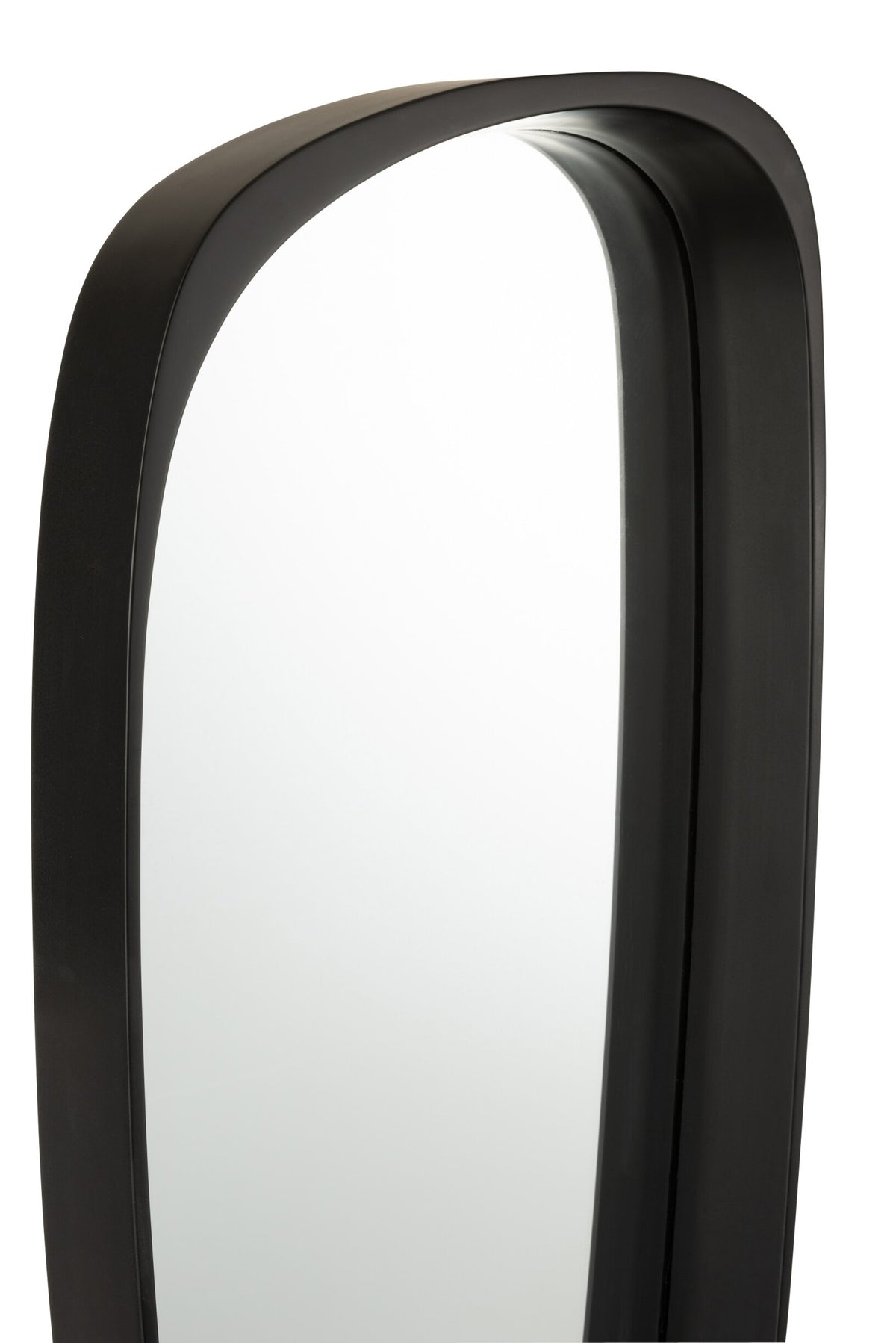 Mirror Giles Mdf/Glass Black Long