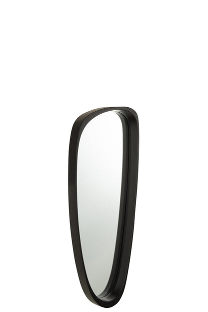 Mirror Giles Mdf/Glass Black Long