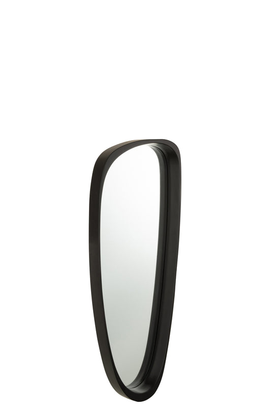 Mirror Giles Mdf/Glass Black Long