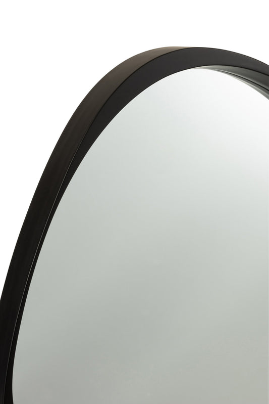 Mirror Giles Mdf/Glass Black Small