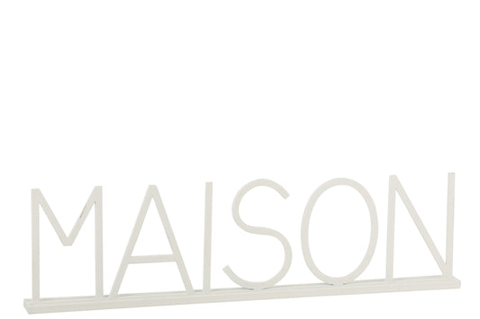 Maison Metal White