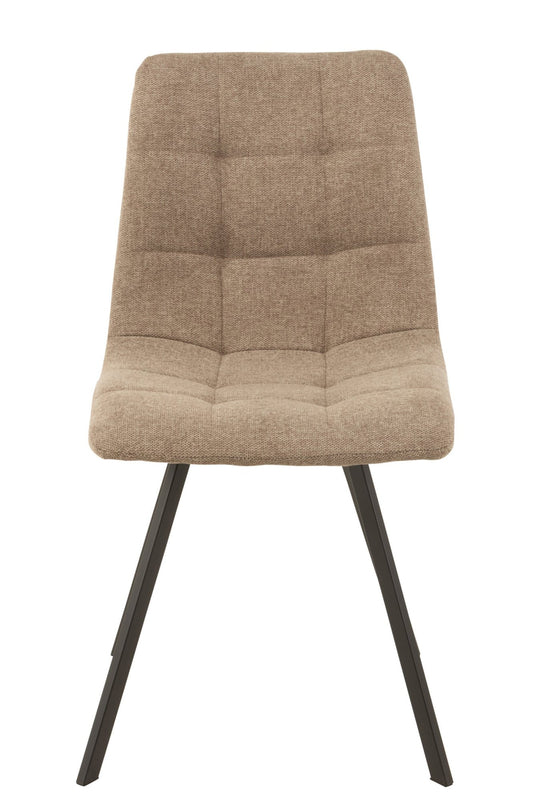 Chair Babette Textile/Metal Beige