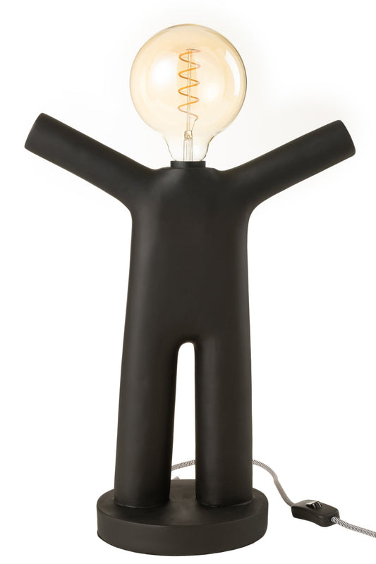 Lamp P'tit Maurice solid black