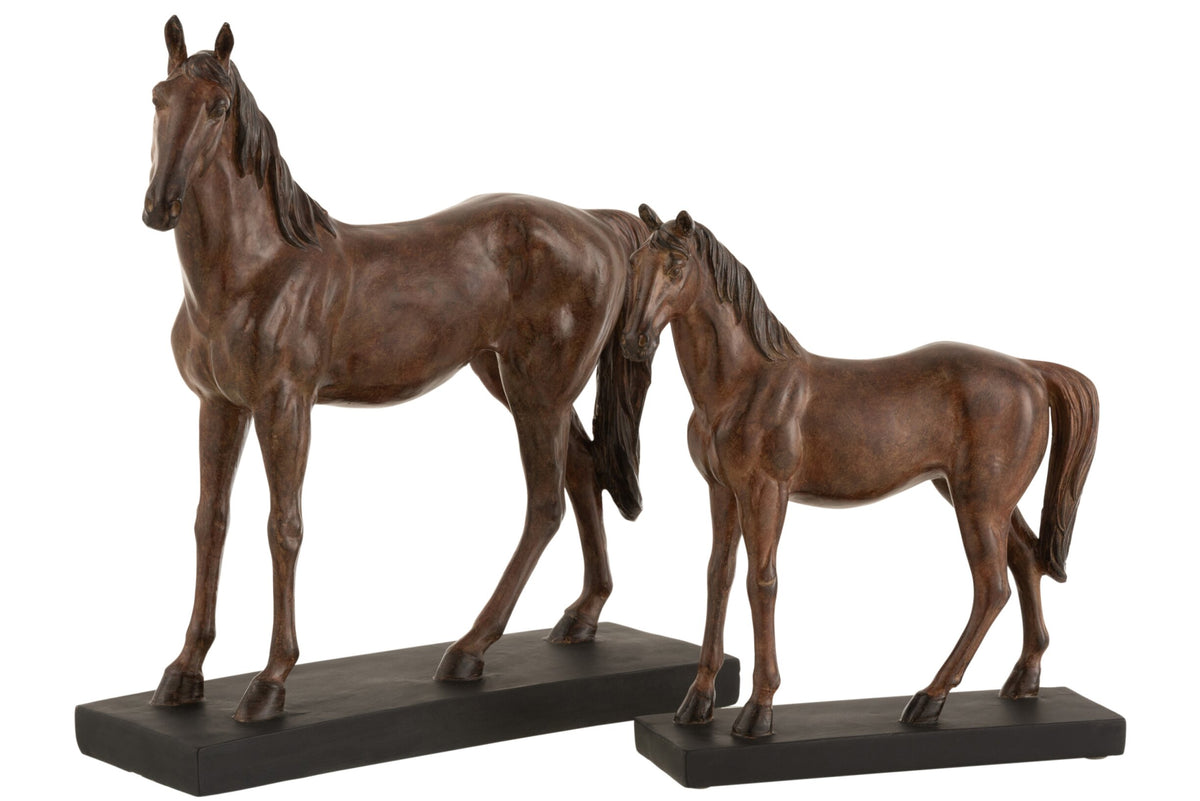 Horse Poly Brown Large