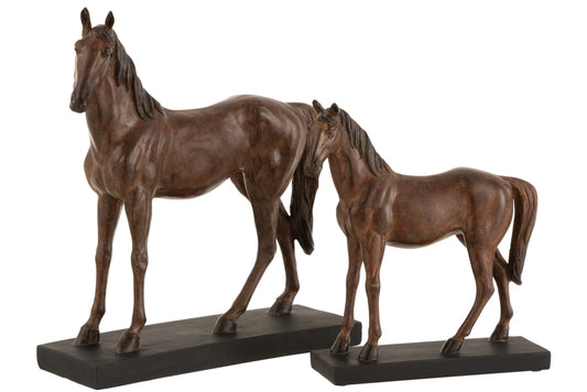 Horse Poly Brown Large