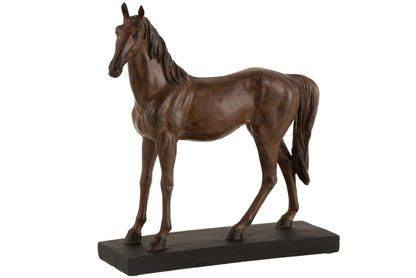 Horse Poly Brown Large