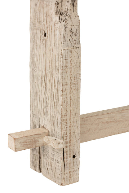 Console Brut Recycled Wood White Wash
