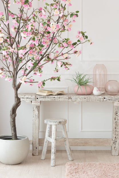 Console Brut Recycled Wood White Wash