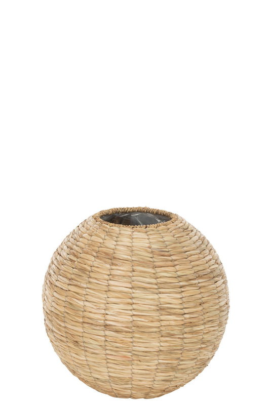 Vase Yumi Ball Straw Natural Large