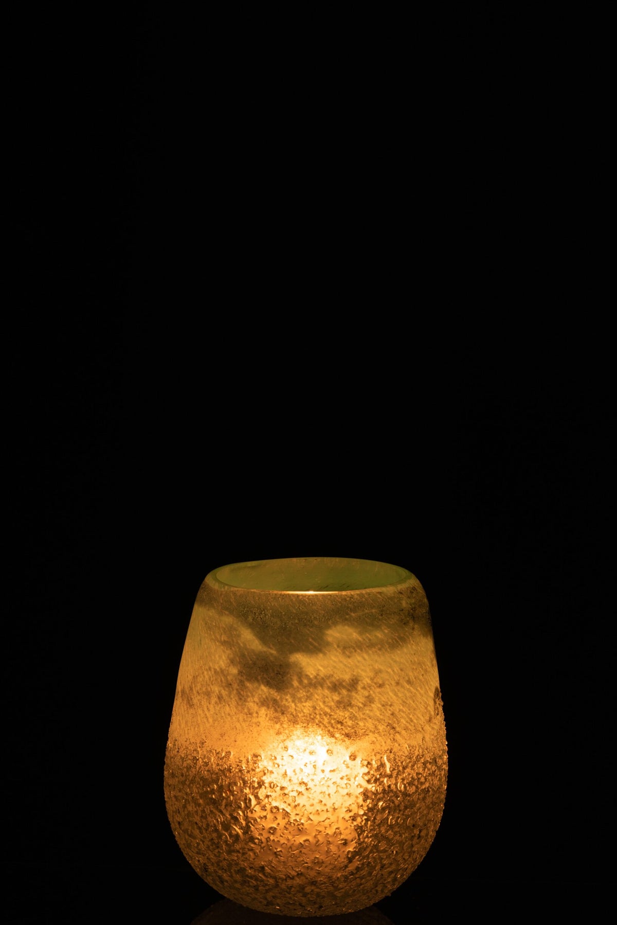 Windlicht Scavo Glas Aqua Small