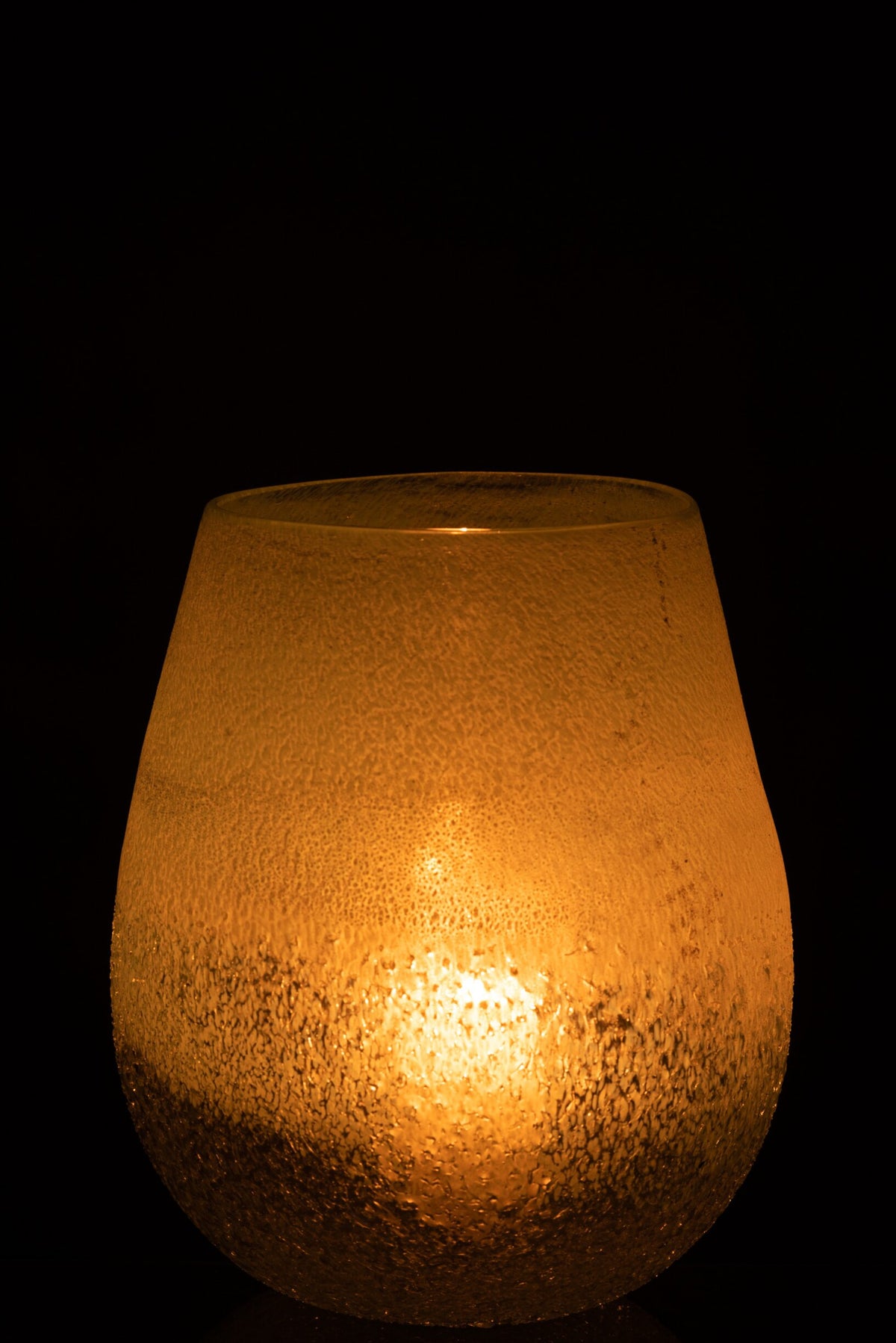 Windlicht Scavo Glas Aqua Large