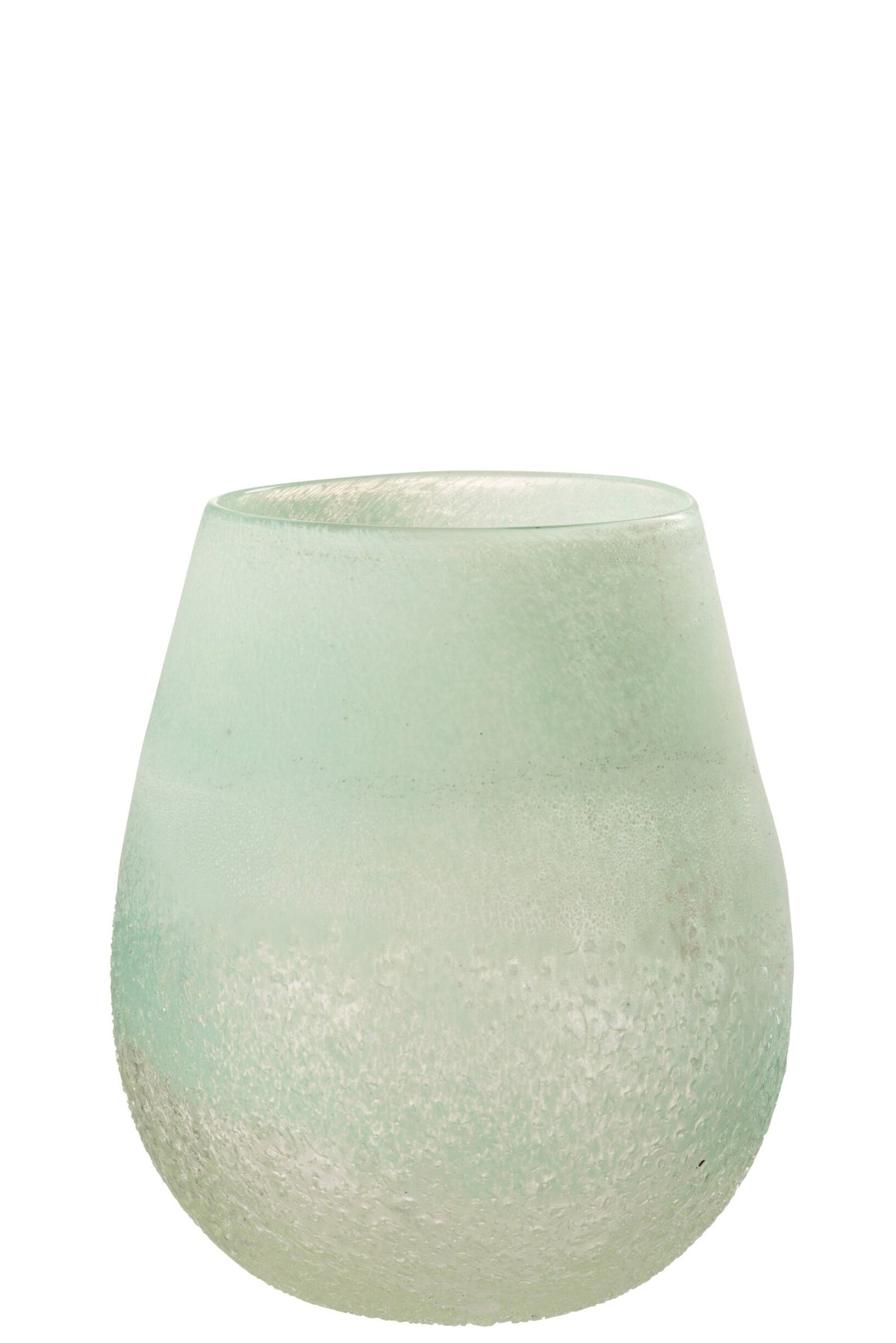 Windlicht Scavo Glas Aqua Large