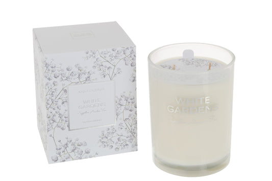 Geurkaars White Gardens Wit Large-70u