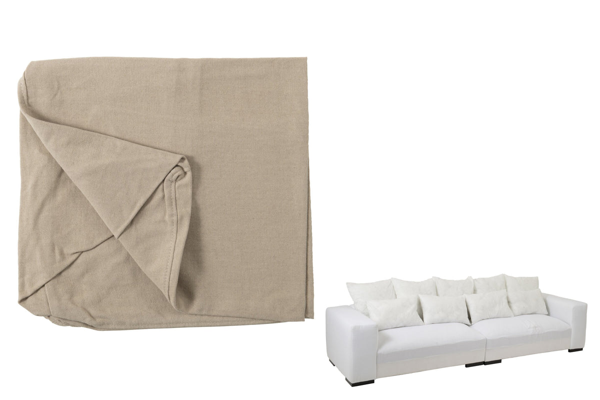 Cover For Seat+9cushions Monaco Linen XL Natural