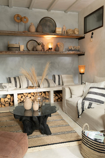 Cover For Seat+5cushions Monaco Sofa Linen Natural