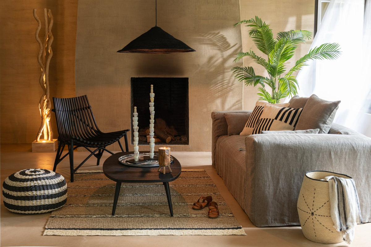 Cover For Seat+5cushions Monaco Sofa Linen Natural