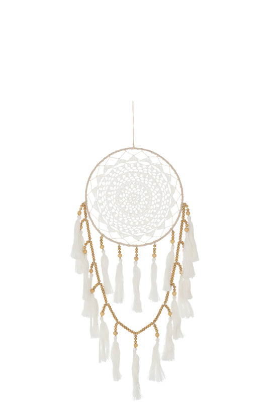Dreamcatcher Textile Mix White Natural Large