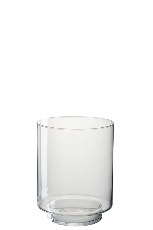 Windlicht Laura Glas Transparant Small