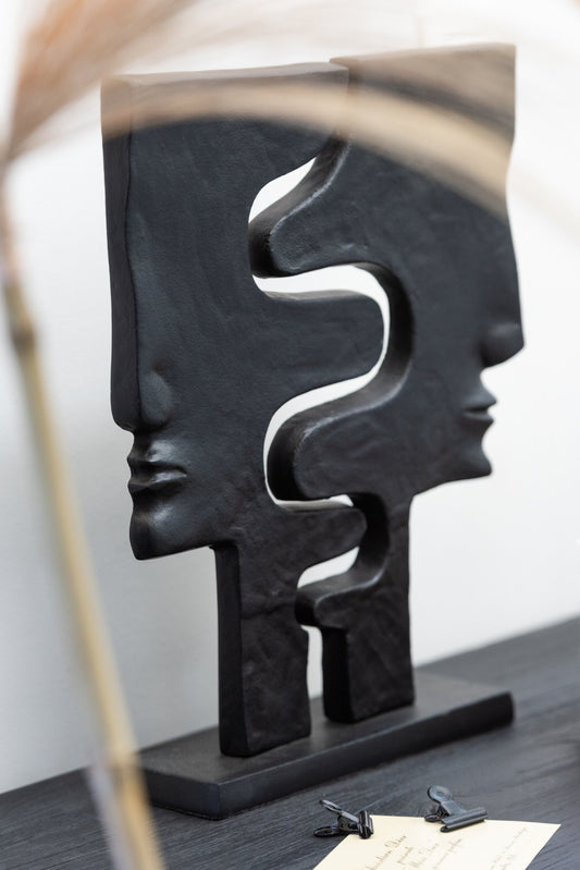 Figure Faces On Foot Aluminium