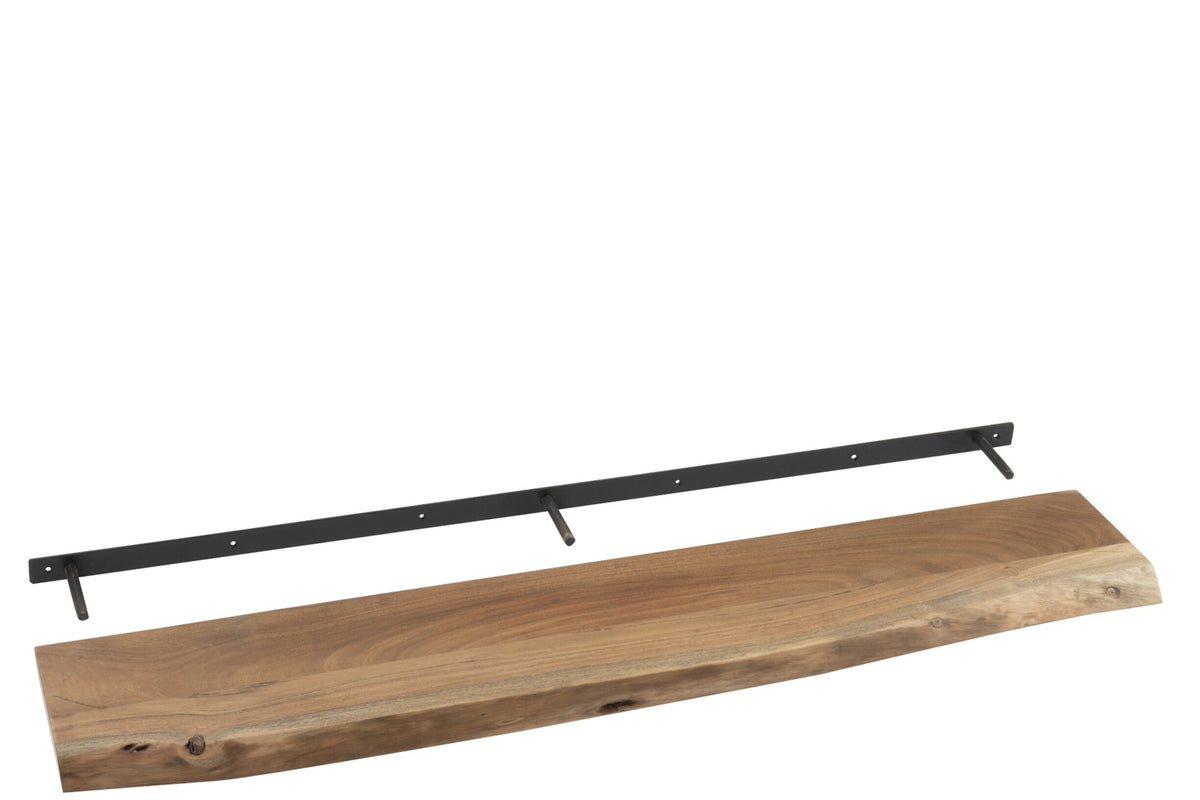Wall Shelf Gerard Acacia Wood Natural Large