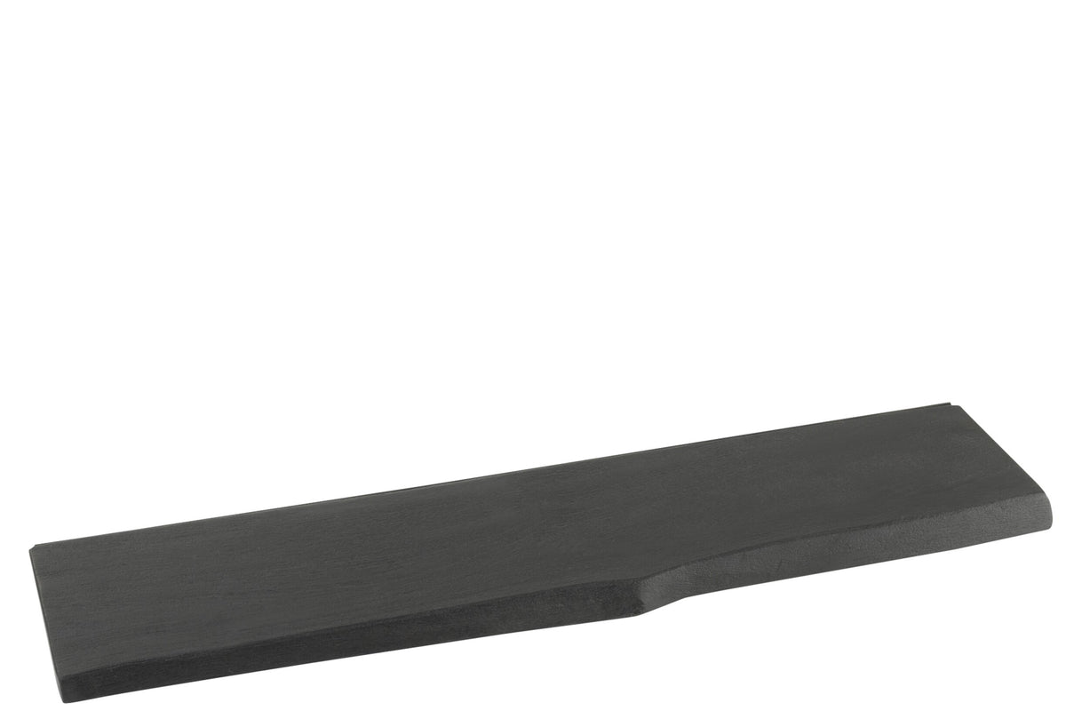 Wall Shelf Gerard Mango Wood Black Large