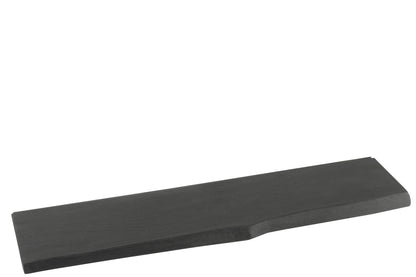 Wall Shelf Gerard Mango Wood Black Large