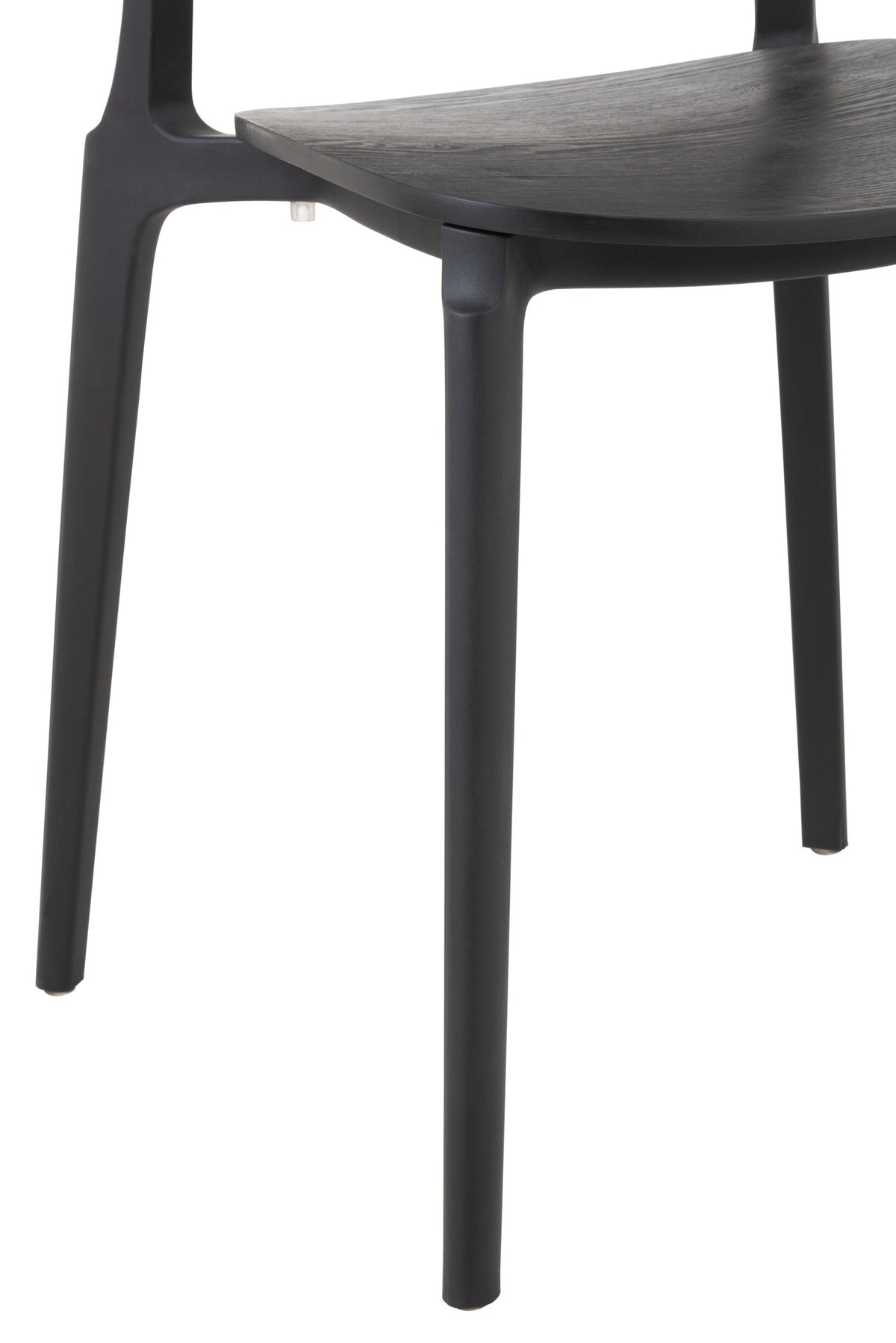 Chair Basic Polyester/Fineer Black