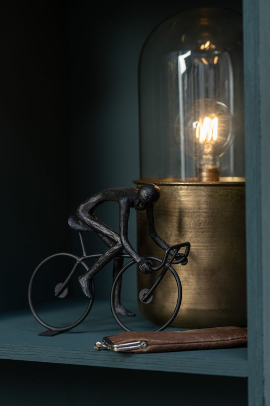 Cyclists Poly/Metal Black Large Assortment Of 6