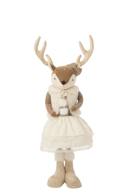 Moose Telescopic + Lady Polyester Beige Large