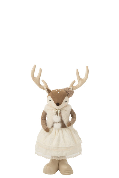 Moose Telescopic + Lady Polyester Beige Large