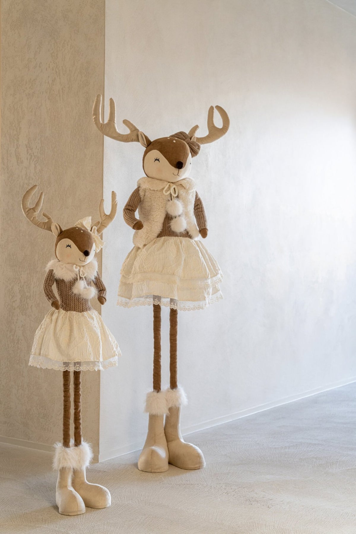 Moose Telescopic + Lady Polyester Beige Large