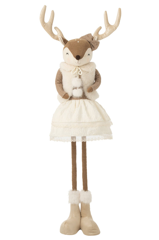 Moose Telescopic + Lady Polyester Beige Large