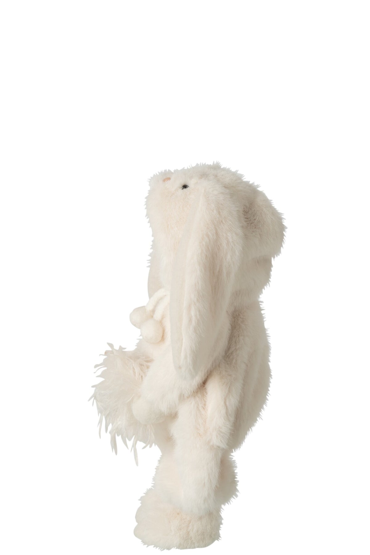 Child Rabbit + Rooster Polyester White