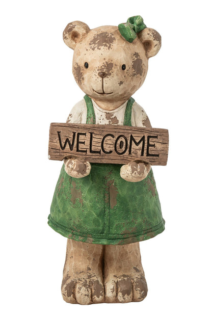 Bear Welcome Magnesium Green/Brown